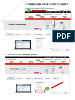 MANUAL DE CONEXIÓN VPN FORTICLIENT (Usuarios AD)