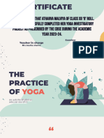 The Practice of Yoga