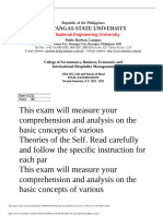 FINAL EXAM IN GED 103 Life and WorksofRizal 1