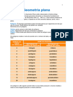 Geometria Plana Definição Exercícios