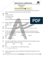 DPP - 04 (Video Solution) - Problem Set 01 - Permutation & Combination