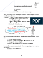 V6 Qu'est-Ce Qu'une Famille de Mots ?