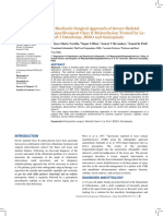 Orthodontic Surgical Approach of Severe