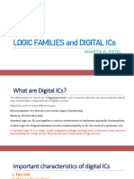 Logic Family and Digital ICs