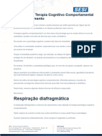 Respiração Diafragmática: Técnicas Da Terapia Cognitivo Comportamental para Relaxamento