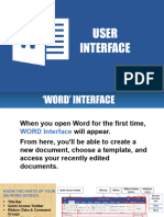 User Interface