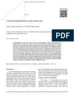 Corneal Transplantation in Modern Era