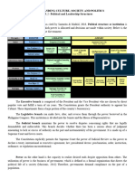 Q2 Lesson 2 Political and Leadership Structure