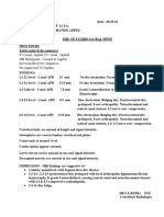 Dr. S.N. Kedia Mri Report of 9.05.18 May