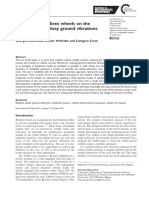 Kouroussis Et Al 2011 Efficiency of Resilient Wheels On The Alleviation of Railway Ground Vibrations