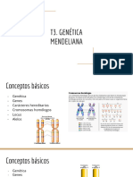 T3. Genética Mendeliana