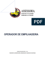 Apostila OPERADOR DE EMPILHADEIRA