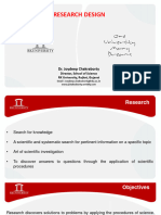 RESEARCH DESIGN - PHD