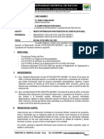 Informe #156-2022-ERP-USLP-GM-MDI - INFORME D ERENDICION DE CUENTAS 2022