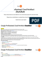 CheatSheets - Google - Professional Architect