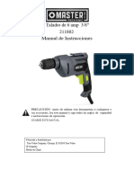 Manual Taladro 211882