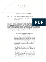 OCA Circular No. 01-2024