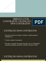 Extinção Dos Contratos