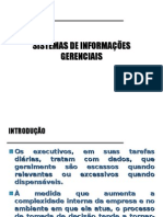 3 - Sistemas de Informações Gerenciais