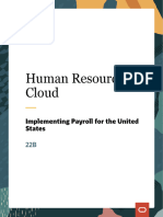 Implementing Payroll For The United States