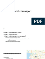 Topic 5 - Public Transport