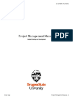 Project Management Manual (Capital Planning and Development)