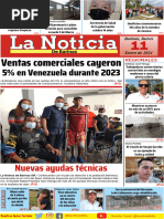 La Noticia Jueves 11 de Enero de 2024