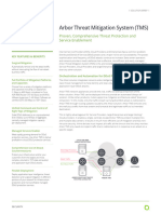 Arbor Threat Mitigation System Tms