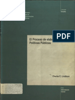 El Proceso de Elaboracion de Politicas Publicas