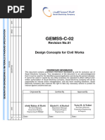 GEMSS-C-02 Design Concepts For Civil Works (Rev 01)