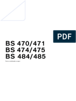 BS 470/471 BS 474/475 BS 484/485: Gaggenau Instruções de Serviço