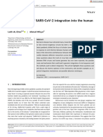 Reviews in Medical Virology - 2024 - AL Eitan - The Controversy of SARS CoV 2 Integration Into The Human Genome