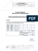 Plan de Trabajo de Sistema de Agua Contraincendio Mercado Modelo Las Flores