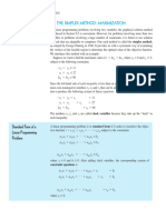 Standard Form of A Linear Programming Problem