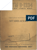 Ordnance Maintenance Stabilizers TM 9-1334 - 1943