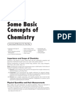 Some Basic Concepts of Chemistry: Day One