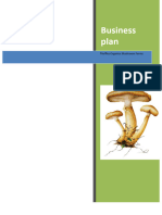 Mushroom Farming Business Plan