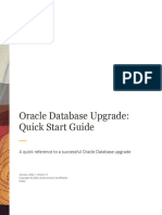 Database Upgrade Quick Start Guide