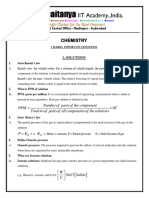 Chekistry 2 Marks Imp - Questions