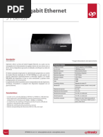 11 Switch Gigabit Ethernet 5 Puertos OPEASW05PG