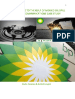 BP Crisis Communications