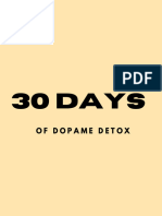 30 Days of Dopamine Detox