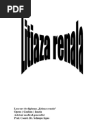 Litiaza Renala