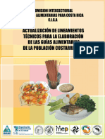 Actualizacion Lineamientos para Guías Alimentarias