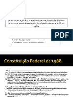 Incorporacao Dos Tratados de Direitos Humanos - Michael Freitas Mohallem - CDHM