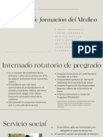 Proceso de Formación de Un Médico