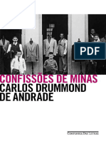 Carlos Drummond de Andrade - Confissões de Minas - CIA. Das Letras, 2020