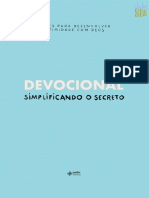 Devocional - Simplificando o Secreto - Vários Autores