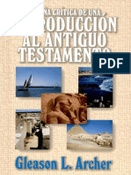 Reseña Crítica de Una Introducción Al Antiguo Testamento Gleason L. Archer