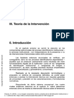 Teoria de La Intervencion